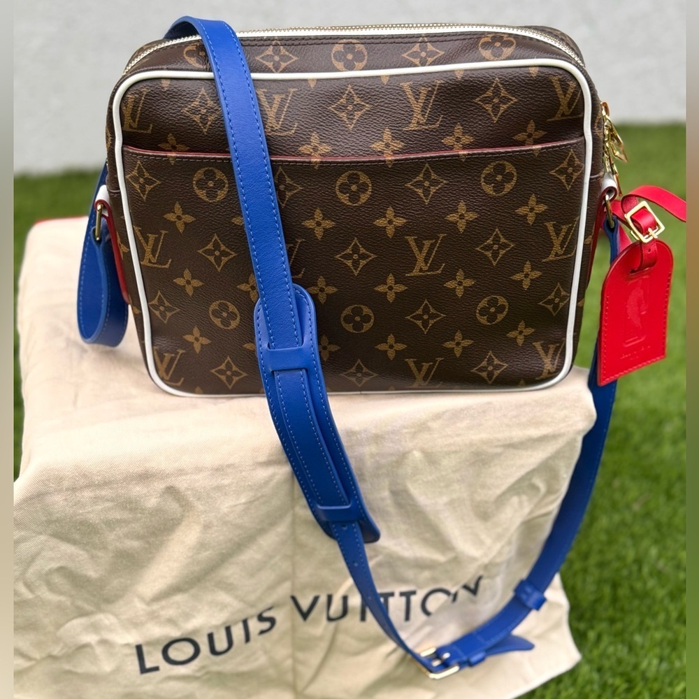 Louis Vuitton x NBA LV Bag Brown Nil Messenger Monogram Limited Edition!! - Picture 5 of 16